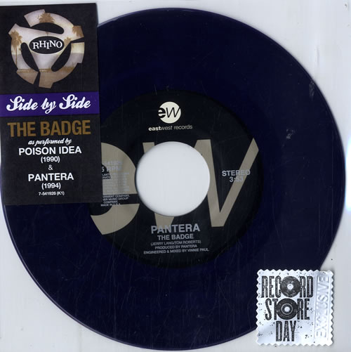 【LP】The Badge Pantera The Badge - RSD UK 7